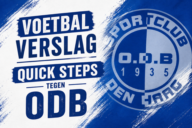 ODB en Quick Steps houden elkaar in evenwicht in eerste oefenwedstrijd