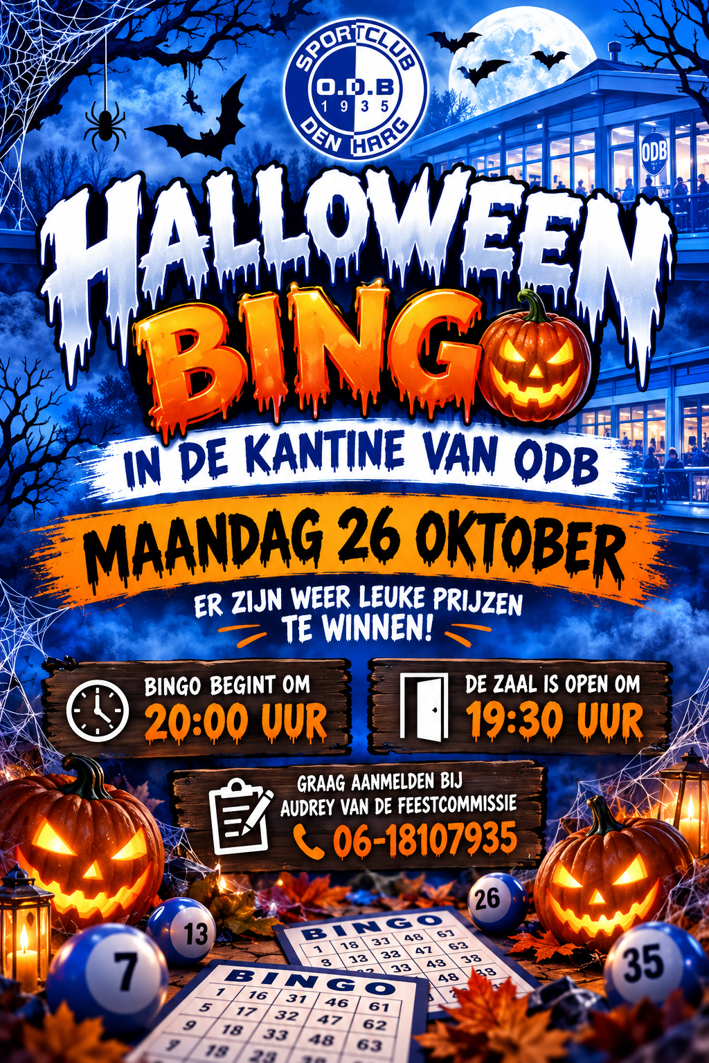 🎃 HALLOWEEN BINGO BIJ ODB! 👻