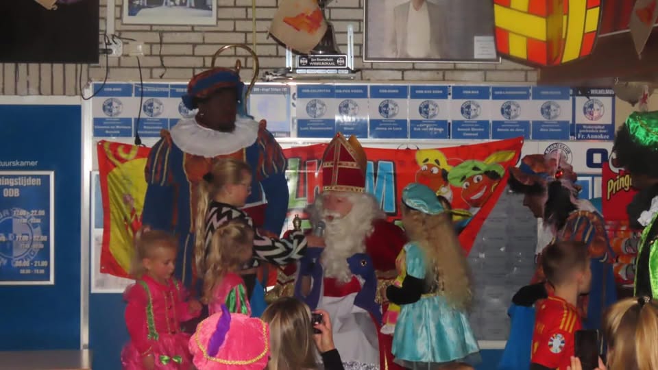 Sinterklaas en zijn Pieten brachten ook dit jaar een bezoek aan ODB
